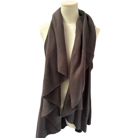 Women’s Look Brown Sleeveless Openfront Sweater Dress One Size - Picture 1 of 3